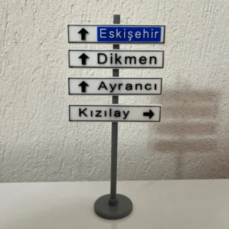 Ankara Kızılay Tabelası