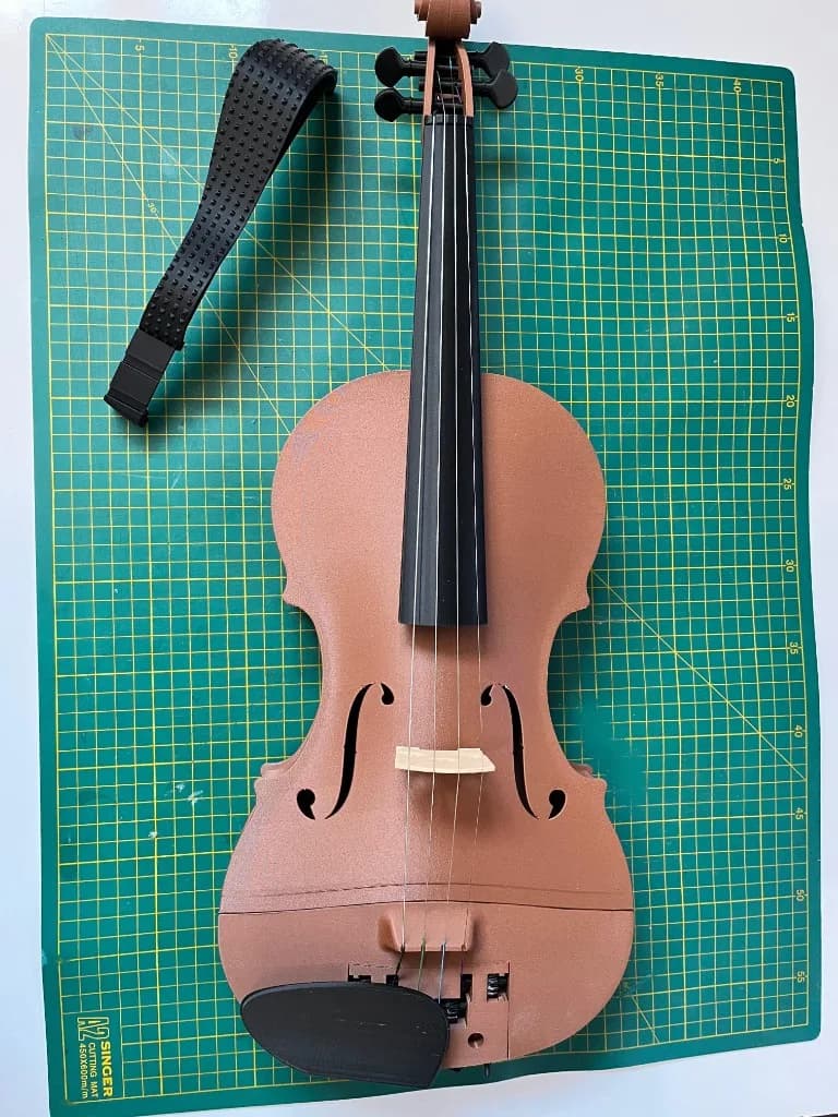 3D baskı keman